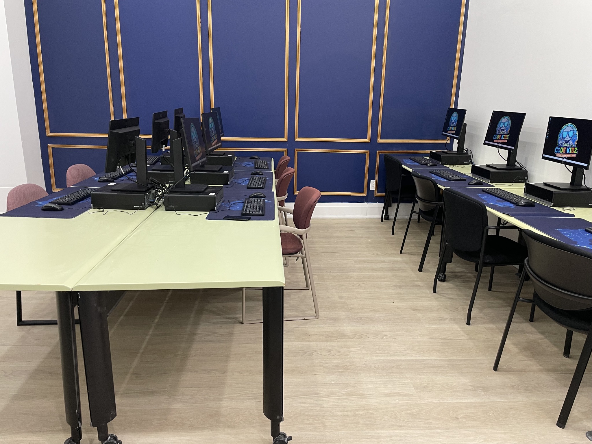 CodeKidz classroom learning environment